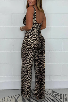 Women's Wide Leg Vest Top Jumpsuit