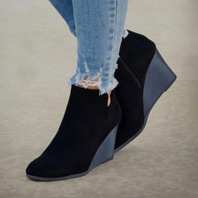 Women Daily Wedge Booties