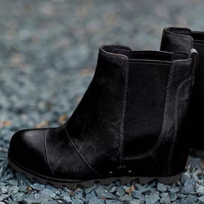 Women Wedge Ankle Booties