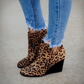 Women Daily Wedge Booties