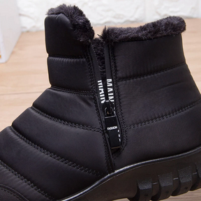 Men's Waterproof Warm Cotton Zipper Snow Ankle Boots (HOT SALE !!!-60% OFF)