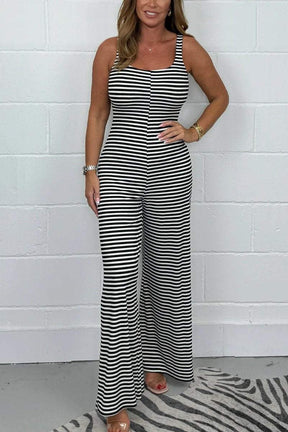 Women's Wide Leg Vest Top Jumpsuit